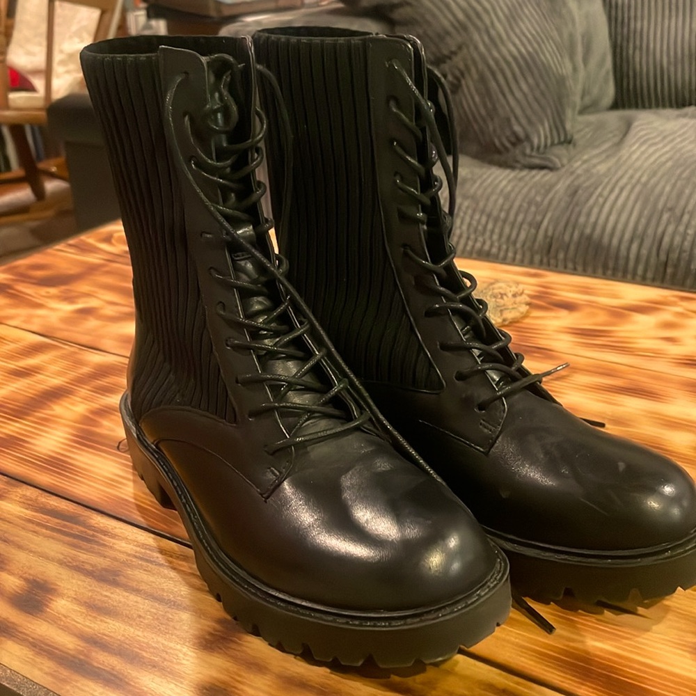 Charles David leather boots